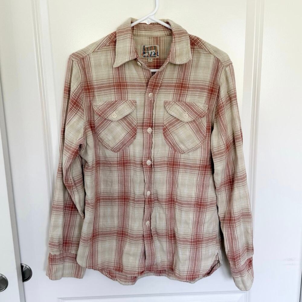 WYTHE New York Valley Ranch Flannel Button Front Workshirt Idaho Autumn Small